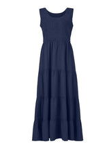 Tiered Smocked Wide Strap Dress - Trendsi - Flyclothing LLC