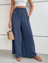 Perfee Wide Leg Pants with Pockets - Trendsi - Flyclothing LLC