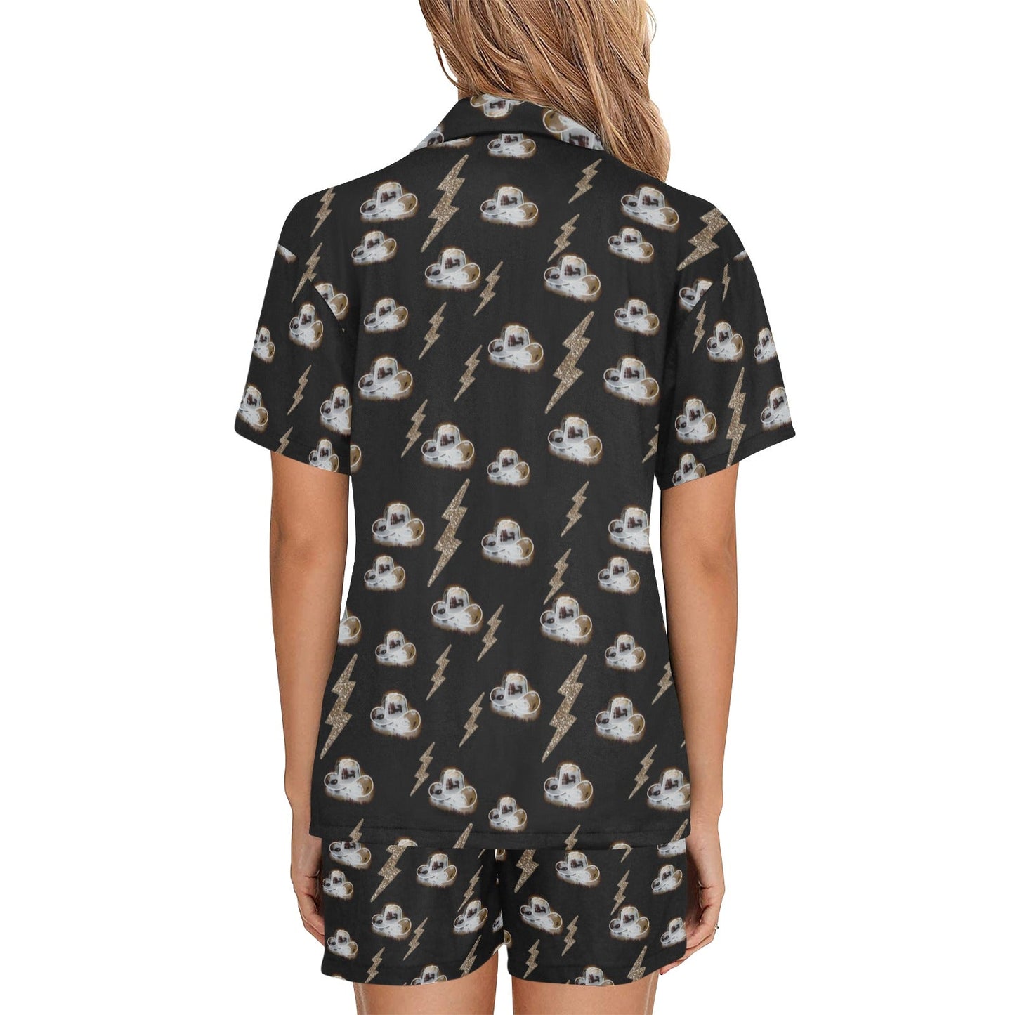 Baha Ranch Lightning Cowgirl Women's Western Pajama Set