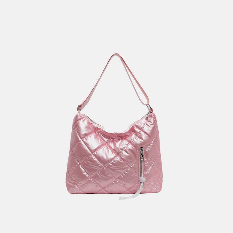 Quilted Nylon Travel Bag - Trendsi - Flyclothing LLC