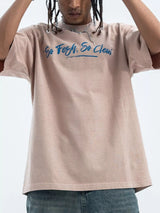 Men's Washed Graphic Oversized T-Shirt - Trendsi - Flyclothing LLC