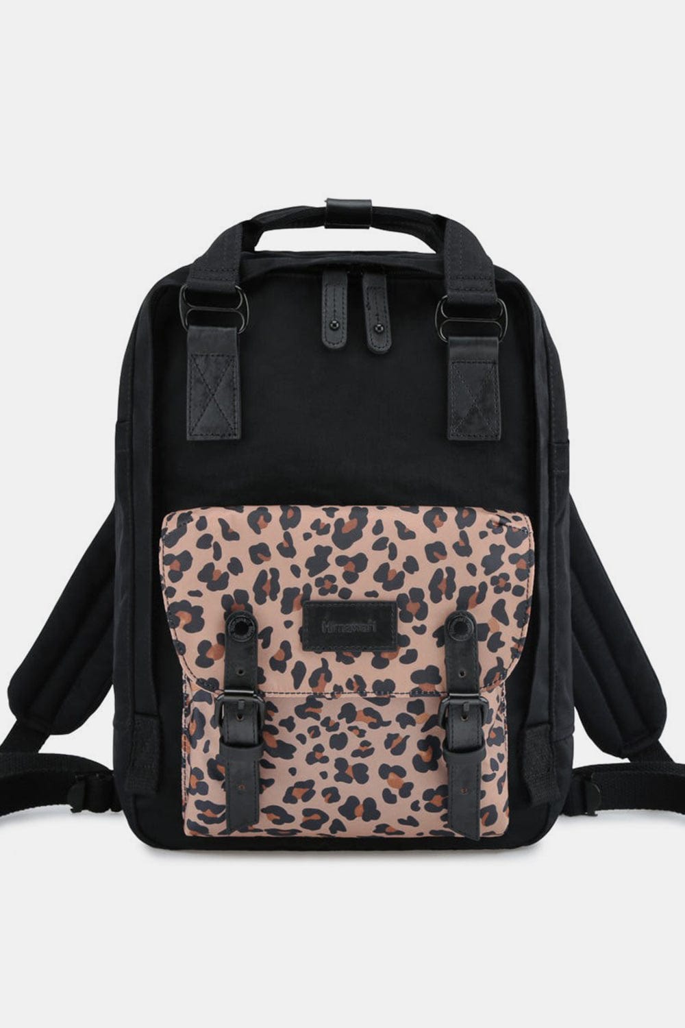 Himawari Contrast Waterproof Nylon Backpack Bag - Trendsi