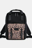 Himawari Contrast Waterproof Nylon Backpack Bag - Trendsi