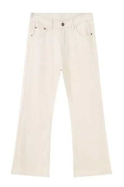 Mid Rise Jeans with Pockets - Trendsi - Flyclothing LLC