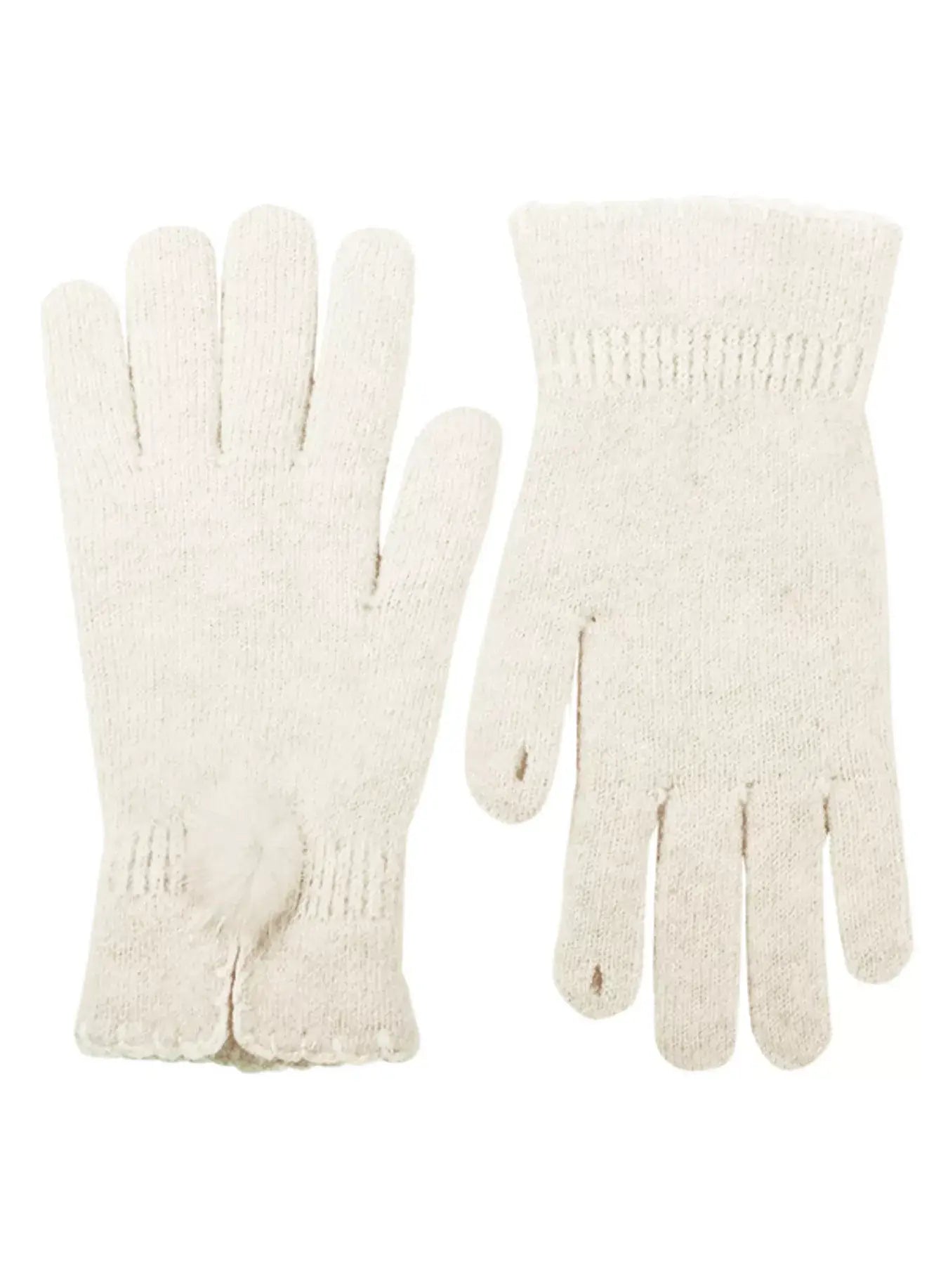 Pom-Pom Detail Gloves - Trendsi - Flyclothing LLC