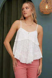 Mittoshop Textured V-Neck Cami - Trendsi - Flyclothing LLC