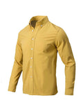 Men's Full Size Collared Neck Button Down Shirt Plus Size - Trendsi - Flyclothing LLC