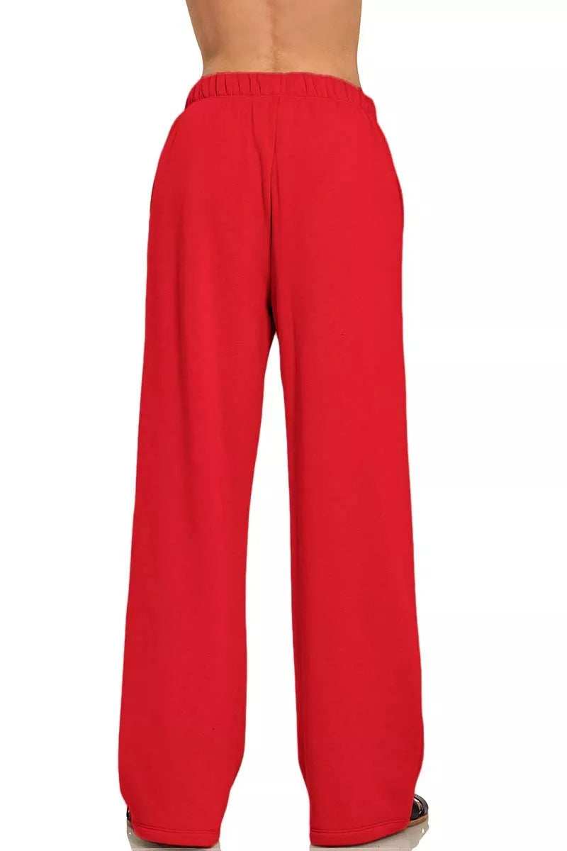 Zenana Fleece Sweatpant with Pockets - Trendsi - Flyclothing LLC