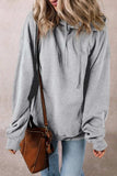 Drawstring Pocketed Long Sleeve Hoodie - Trendsi - Flyclothing LLC