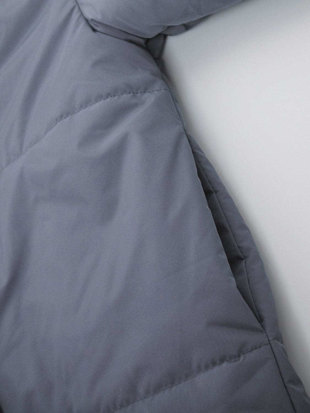 Puffer Long Sleeve Winter Coat with Belt - Trendsi - Flyclothing LLC