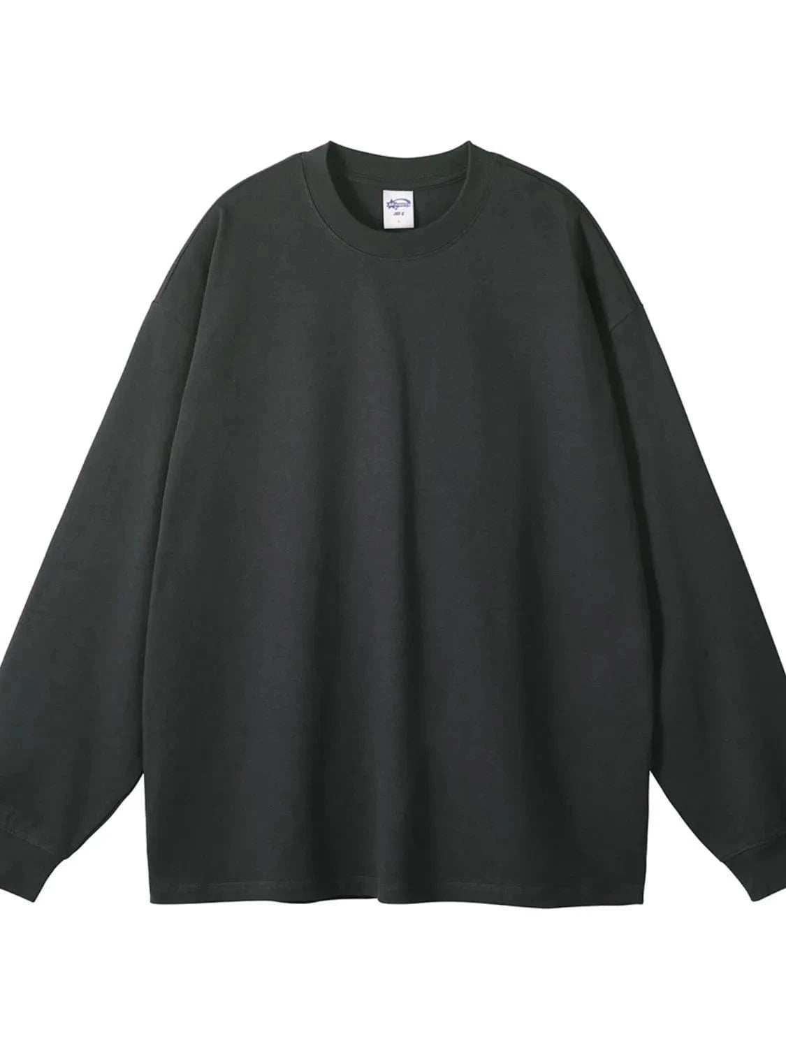 Men's Round Neck Long Sleeve T-Shirt - Trendsi - Flyclothing LLC