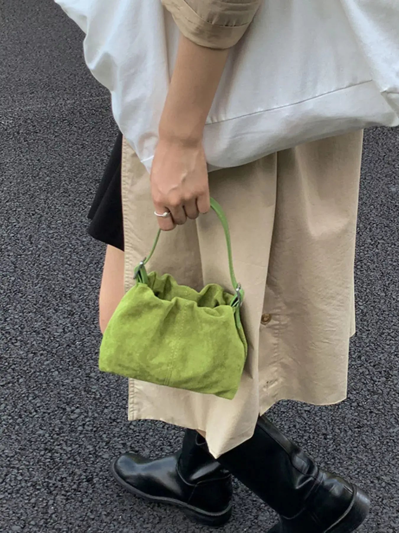 Suede Adjustable Strap Crossbody Bag - Trendsi - Flyclothing LLC