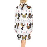 Baha Ranch Colores De Mexico Talavera Floral Animals Robe