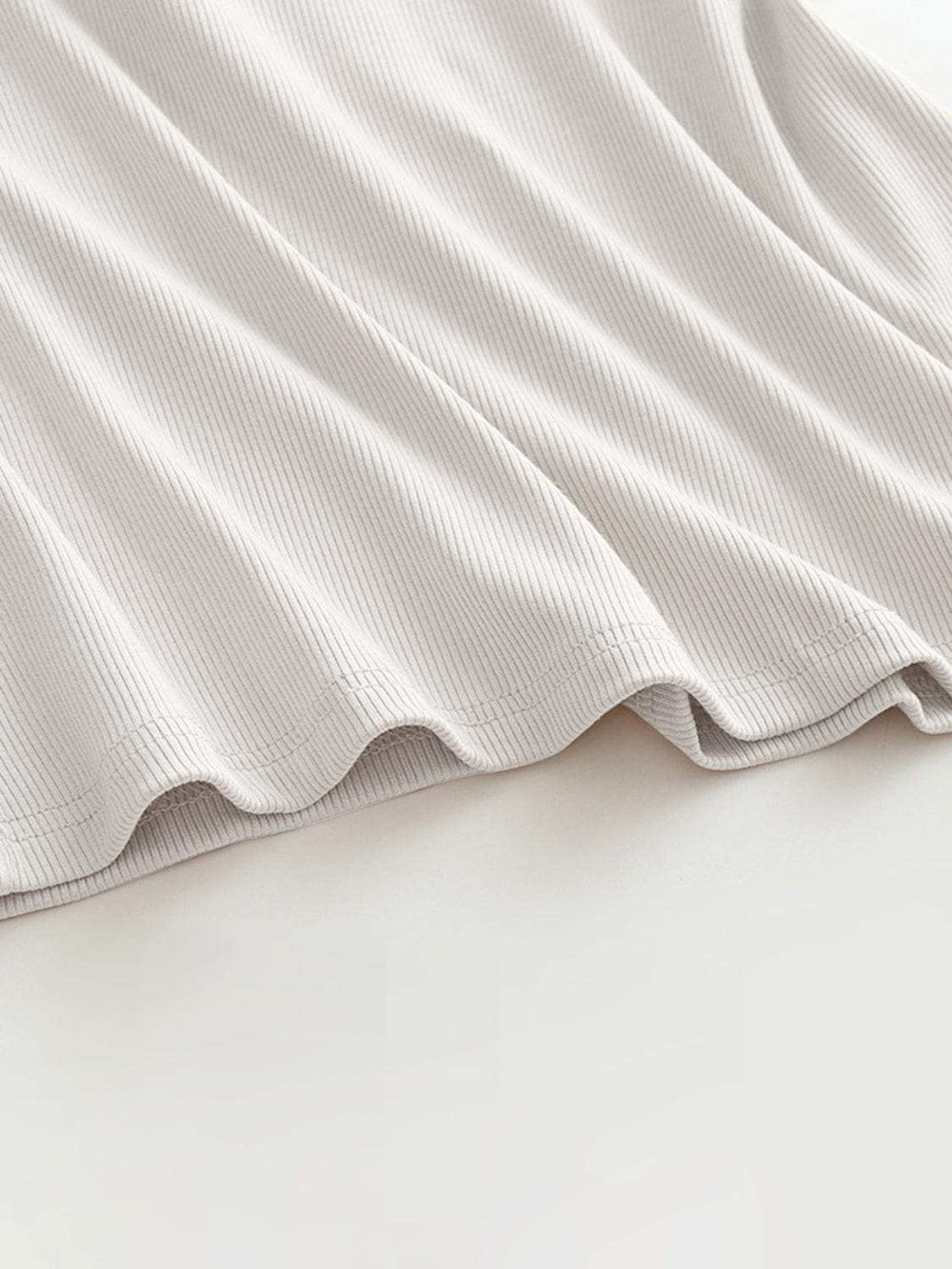 Grecian Neck Tank With Chest Pads - Trendsi - Flyclothing LLC