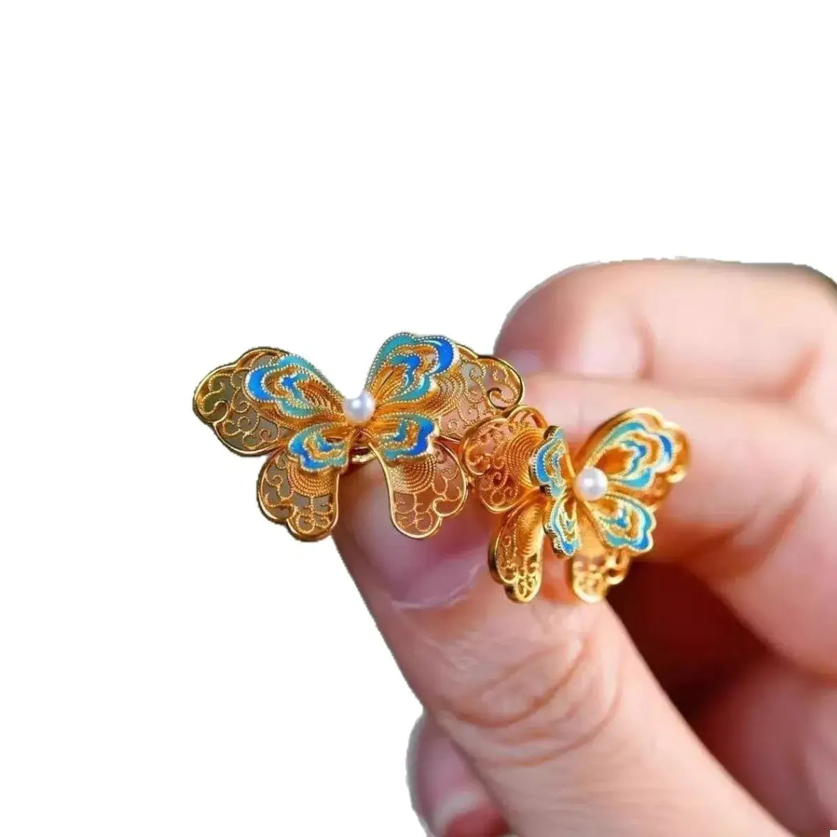 Butterfly Stud Earrings - Trendsi - Flyclothing LLC