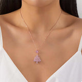 Christmas Tree Pendant Necklace - Trendsi - Flyclothing LLC