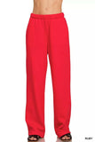 Zenana Fleece Sweatpant with Pockets - Trendsi - Flyclothing LLC