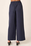 Mittoshop Inverted Pleat Detail Wide Leg Pants - Trendsi