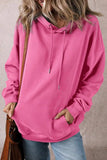 Drawstring Pocketed Long Sleeve Hoodie - Trendsi - Flyclothing LLC