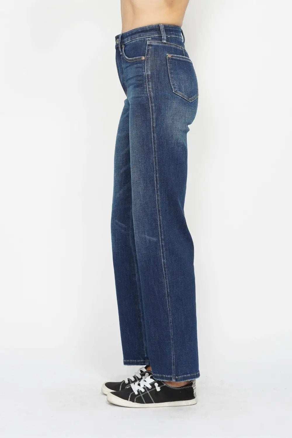 Judy Blue Full Size High Waist Tummy Control Jeans - Trendsi - Flyclothing LLC