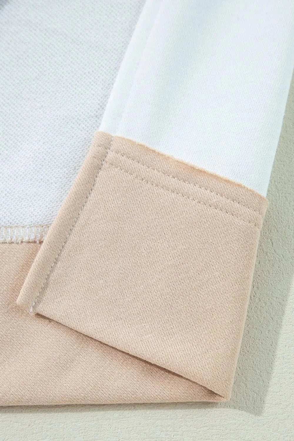 Color Block Patchwork Side Split Tunic T Shirt - Trendsi - Flyclothing LLC