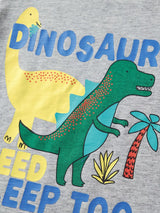 Children's Dinosaur Short Sleeve Top and Shorts Set - Trendsi - Flyclothing LLC