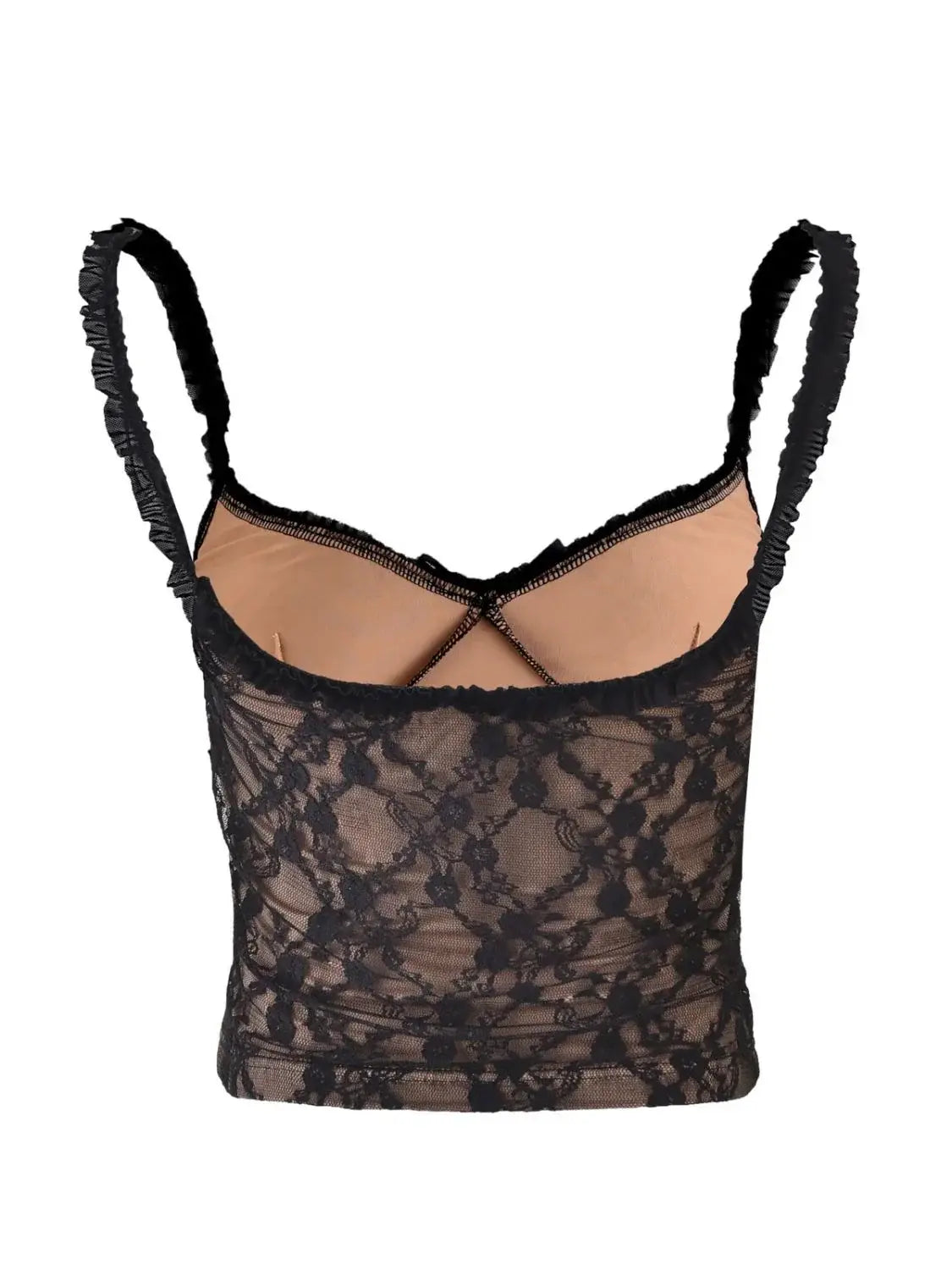 Lace Sweetheart Neck Cami - Trendsi - Flyclothing LLC