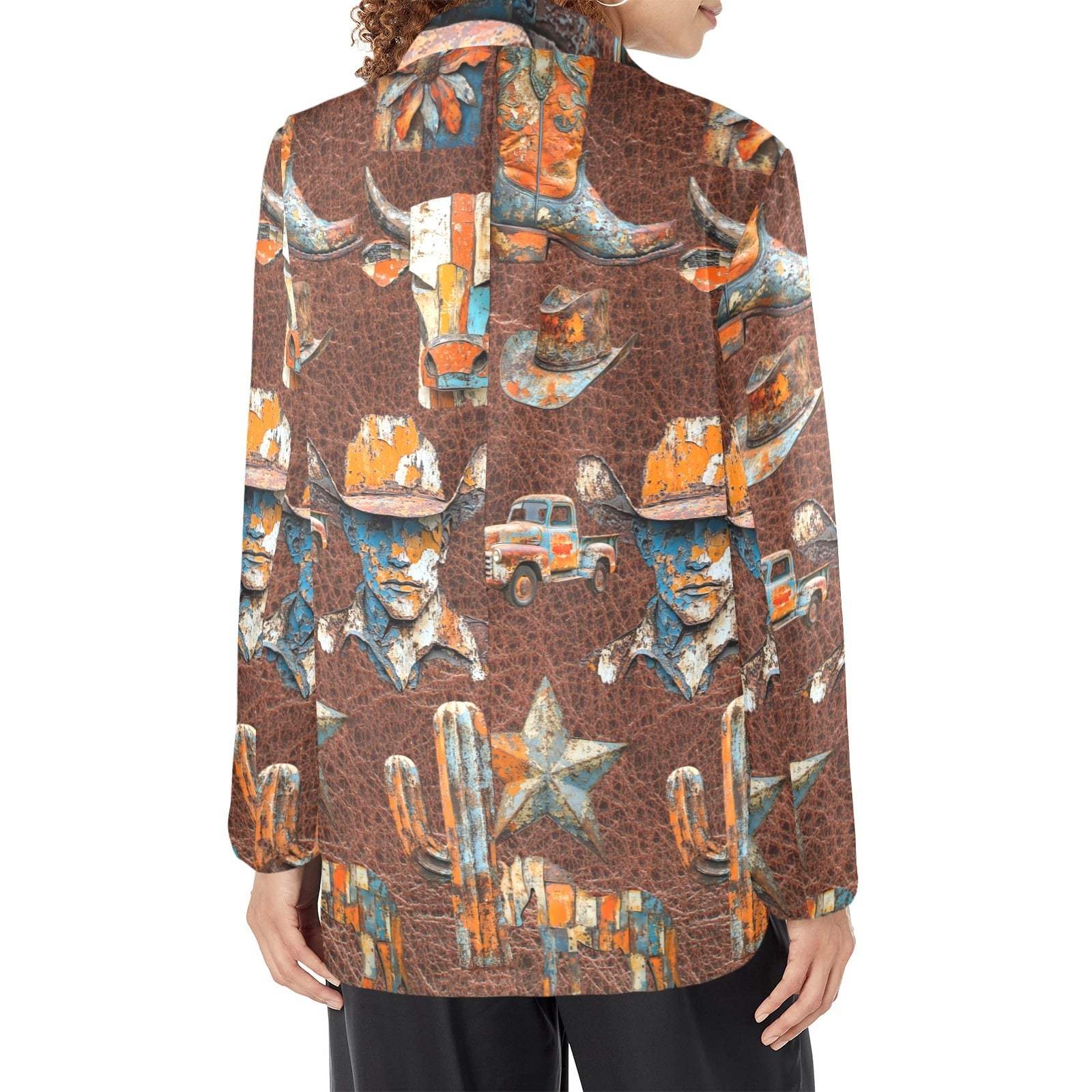 Baha Ranch Western Ways Women's Blazer - Baha Ranch Western Wear - Flyclothing LLC