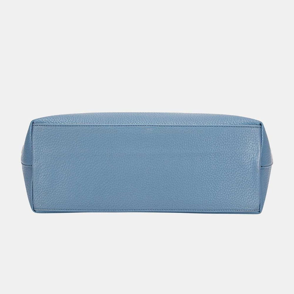 David Jones PU Leather Tote Bag - Trendsi - Flyclothing LLC