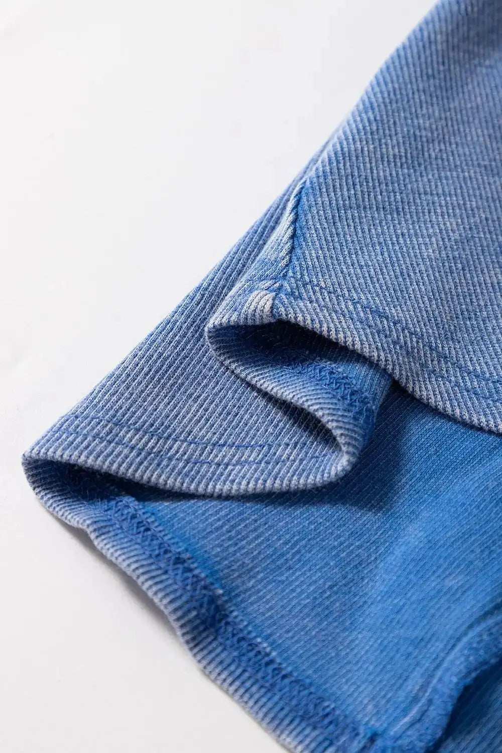 Mineral Wash Ribbed Notch Neck Tank - Trendsi - Flyclothing LLC