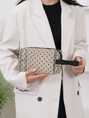 4- Piece Heart Polyester Storage Bag - Trendsi