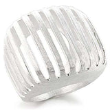 9W176 - Silver Brass Ring with No Stone - Alamode - Flyclothing LLC