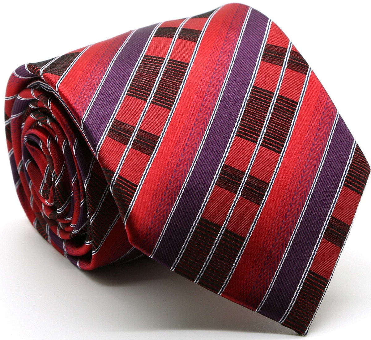 Premium Striped Plaid Ties - Ferrecci USA - Flyclothing LLC