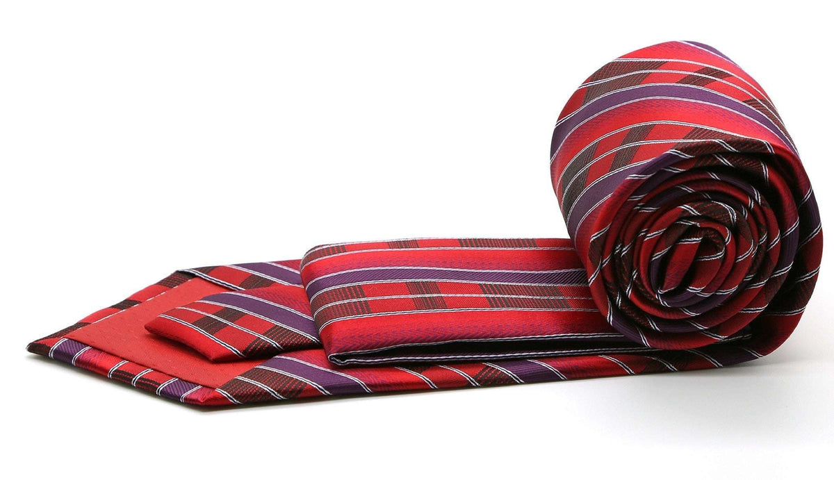 Premium Striped Plaid Ties - Ferrecci USA - Flyclothing LLC