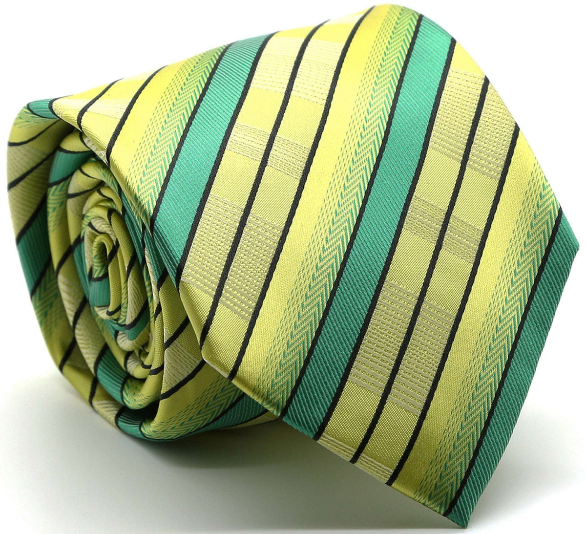 Premium Striped Plaid Ties - Ferrecci USA - Flyclothing LLC