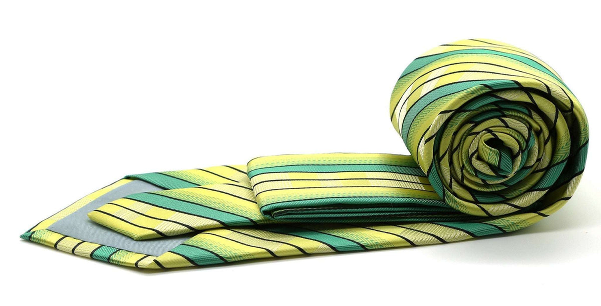 Premium Striped Plaid Ties - Ferrecci USA - Flyclothing LLC