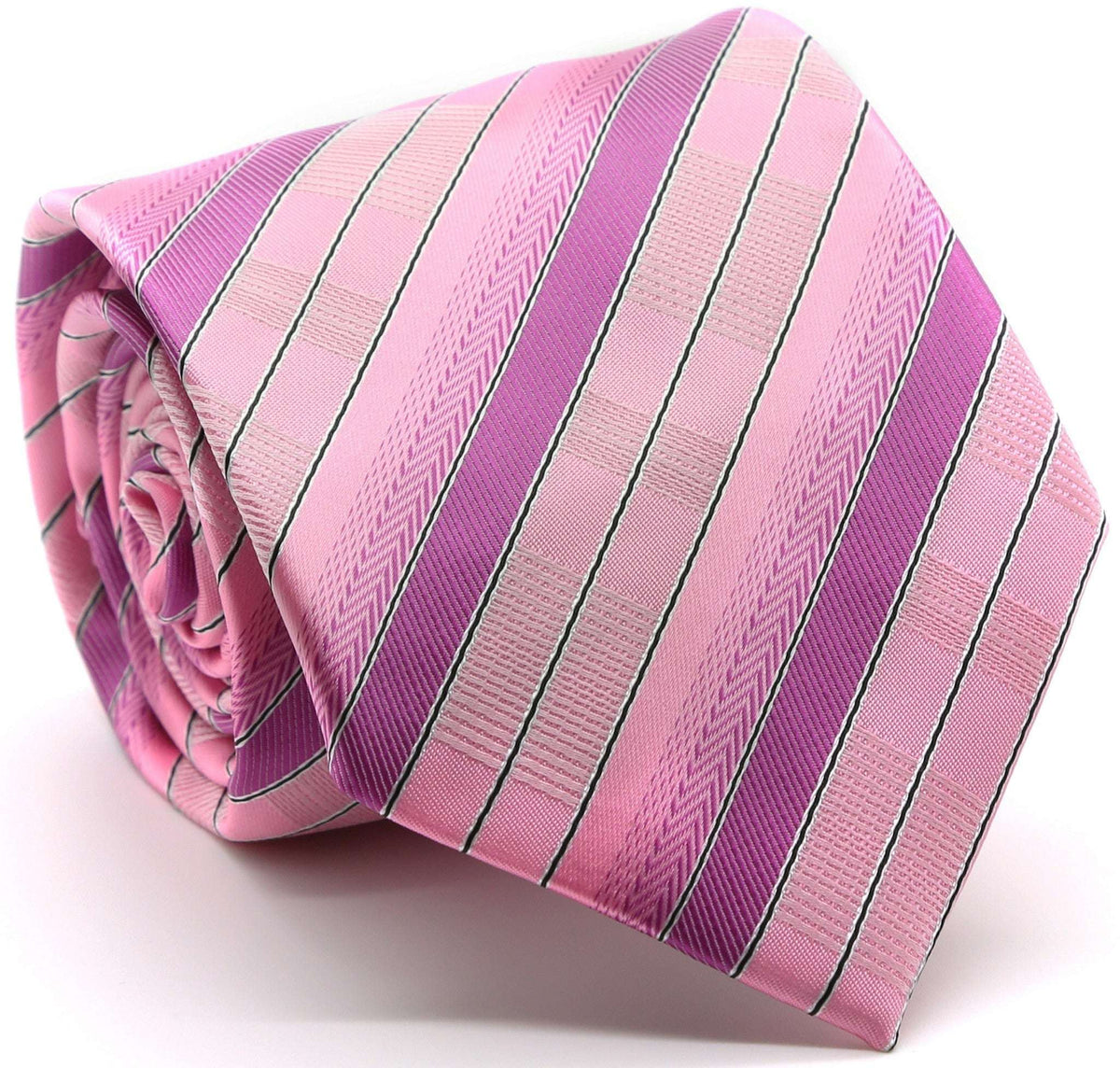 Premium Striped Plaid Ties - Ferrecci USA - Flyclothing LLC