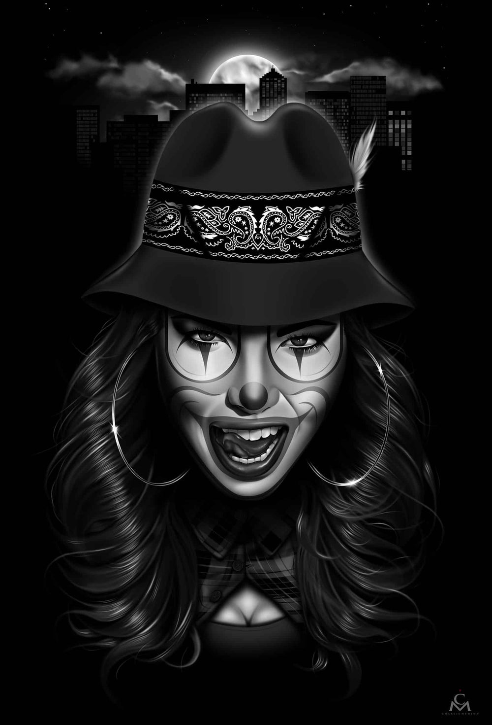 Black Market Art Company A Boulevard Night Print