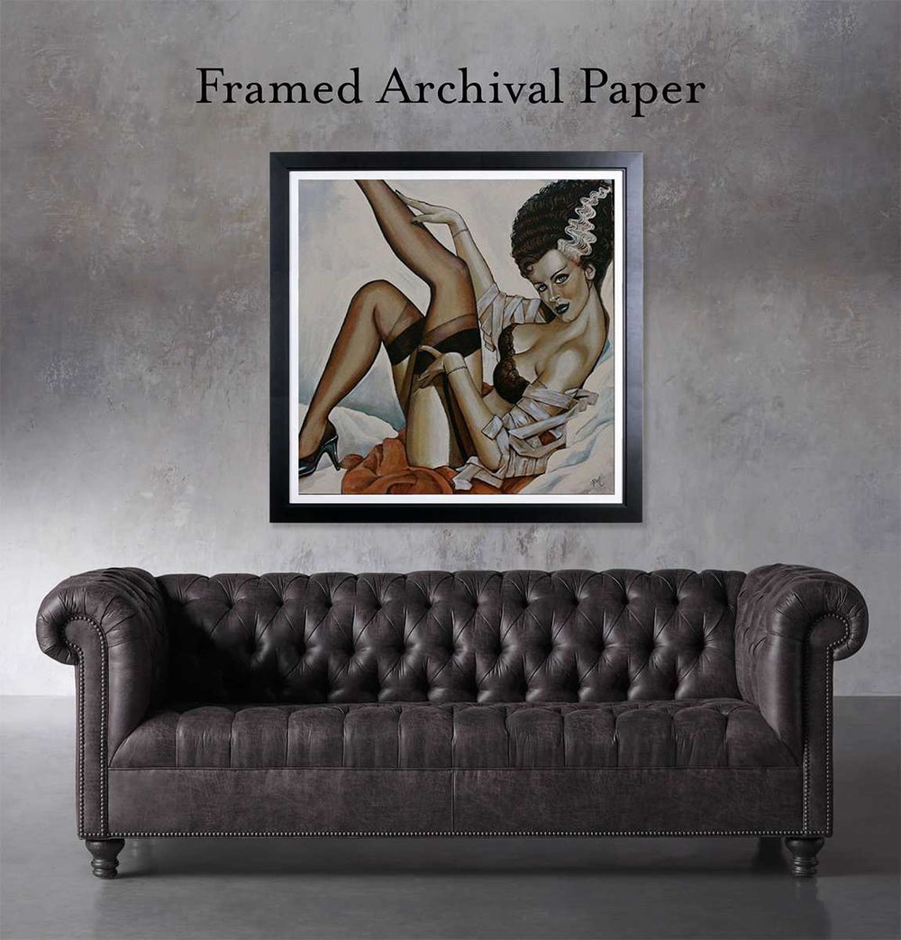 Black Market Art Company A Live Wire Print - Black Market Art Company - Flyclothing LLC