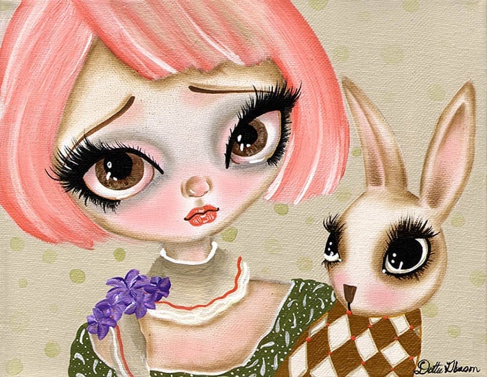 Black Market Art Company A Precious Love No. 2 Print