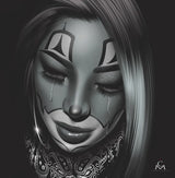 Black Market Art Company A Thin Line Print - Black Market Art Company - Flyclothing LLC