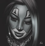 Black Market Art Company A Thin Line Print