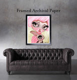 Black Market Art Company A Precious Love Print