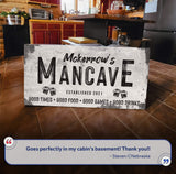 Good Times Man Cave Sign III - Tailored Canvases - Flyclothing LLC