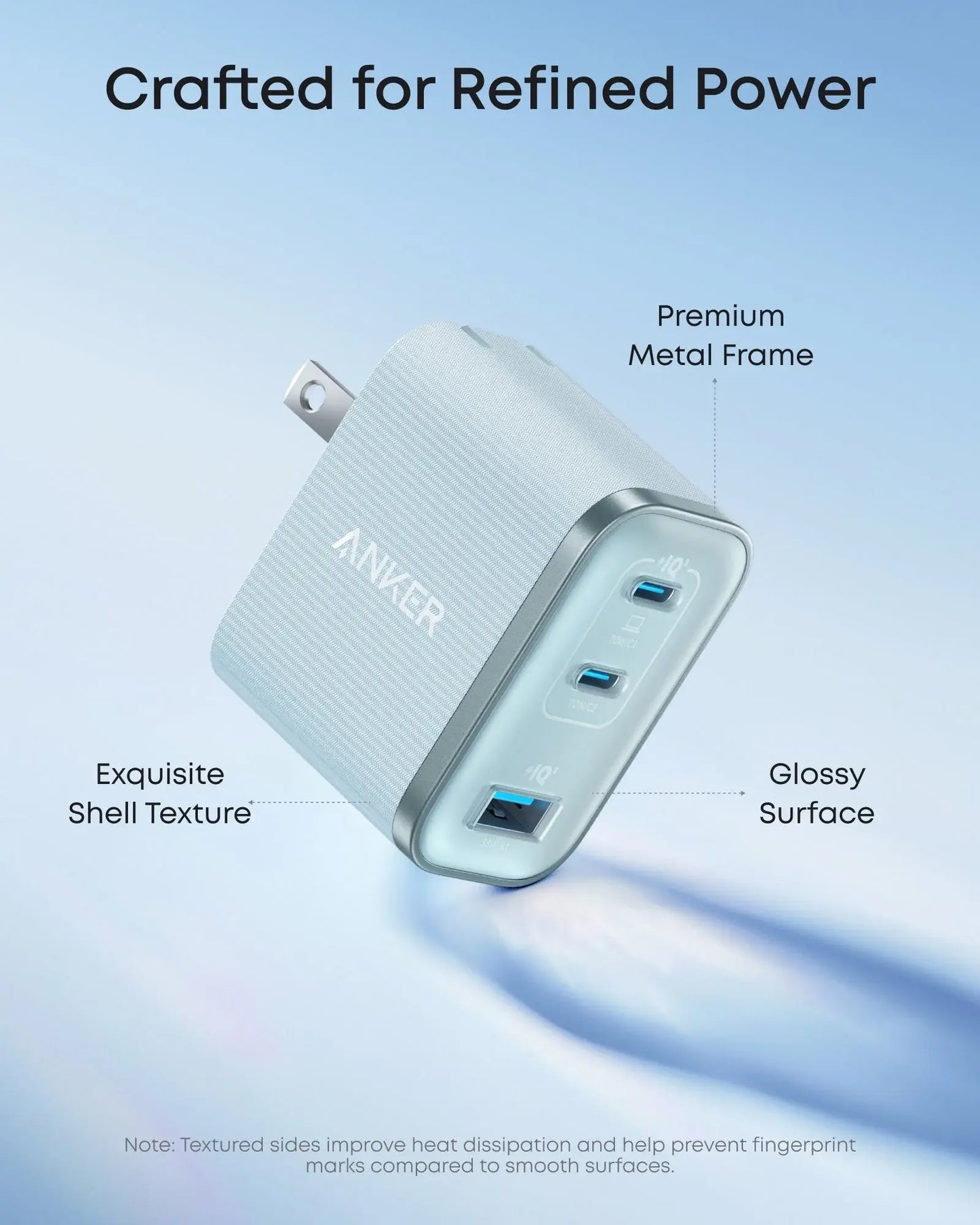 Anker Nano Charger (70W, 3 Ports) - Anker - Flyclothing LLC