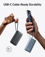 Anker Nano Power Bank (30W, Built-In USB-C Cable) - Anker - Flyclothing LLC