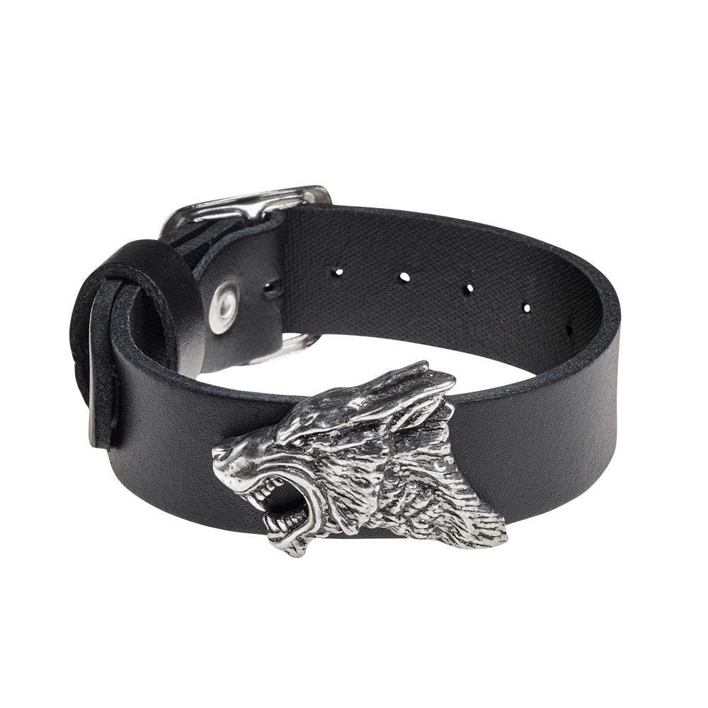 Dark Wolf Wrist Strap - Alchemy of England - Flyclothing LLC