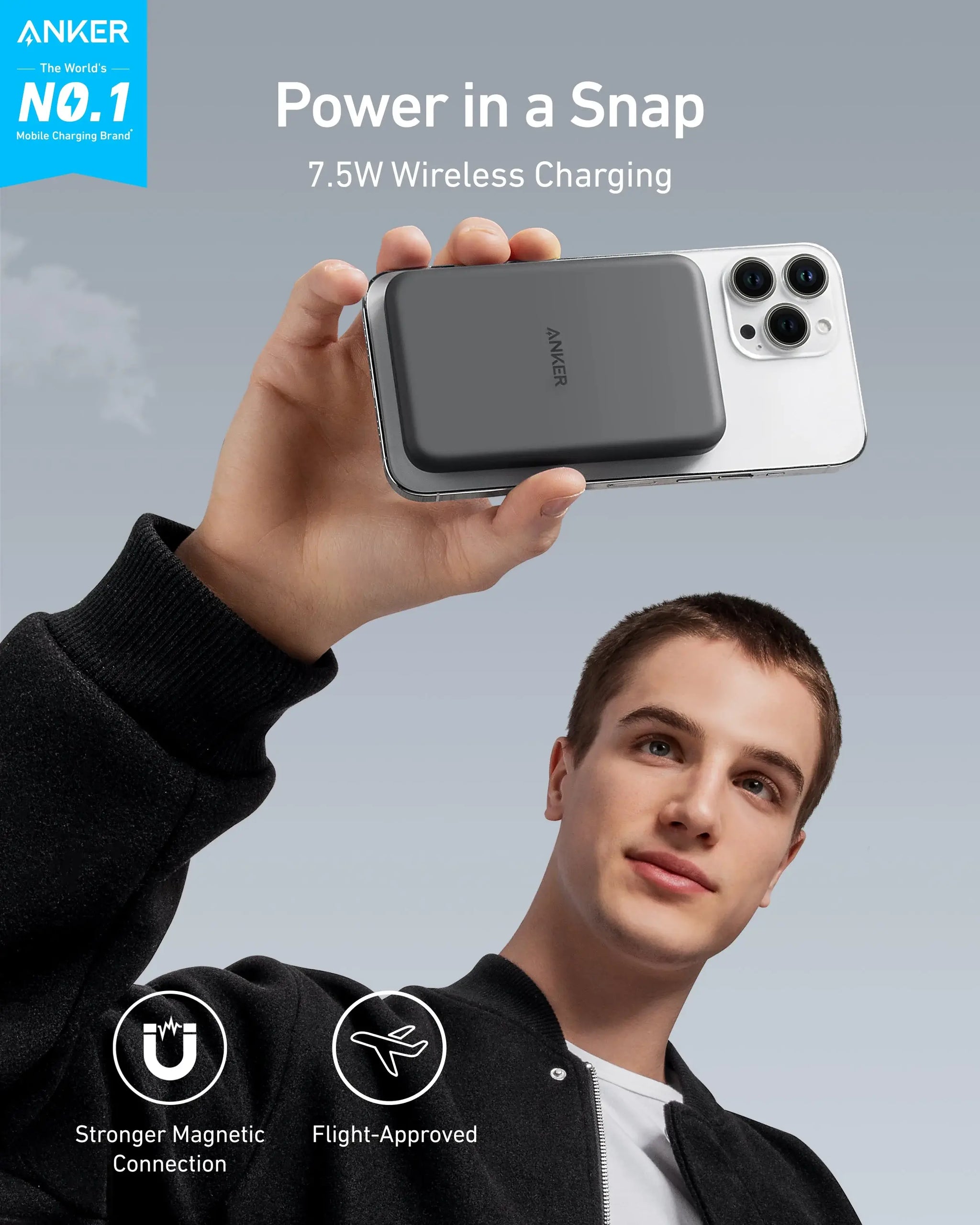 Anker <b>621</b> Magnetic Battery (MagGo) - Anker - Flyclothing LLC