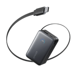 Anker Nano Power Bank (10K, 45W, Built-In Retractable USB-C Cable) - Anker - Flyclothing LLC