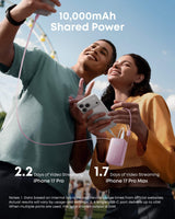 Anker Nano Power Bank (10K, 45W, Built-In Retractable USB-C Cable) - Anker - Flyclothing LLC